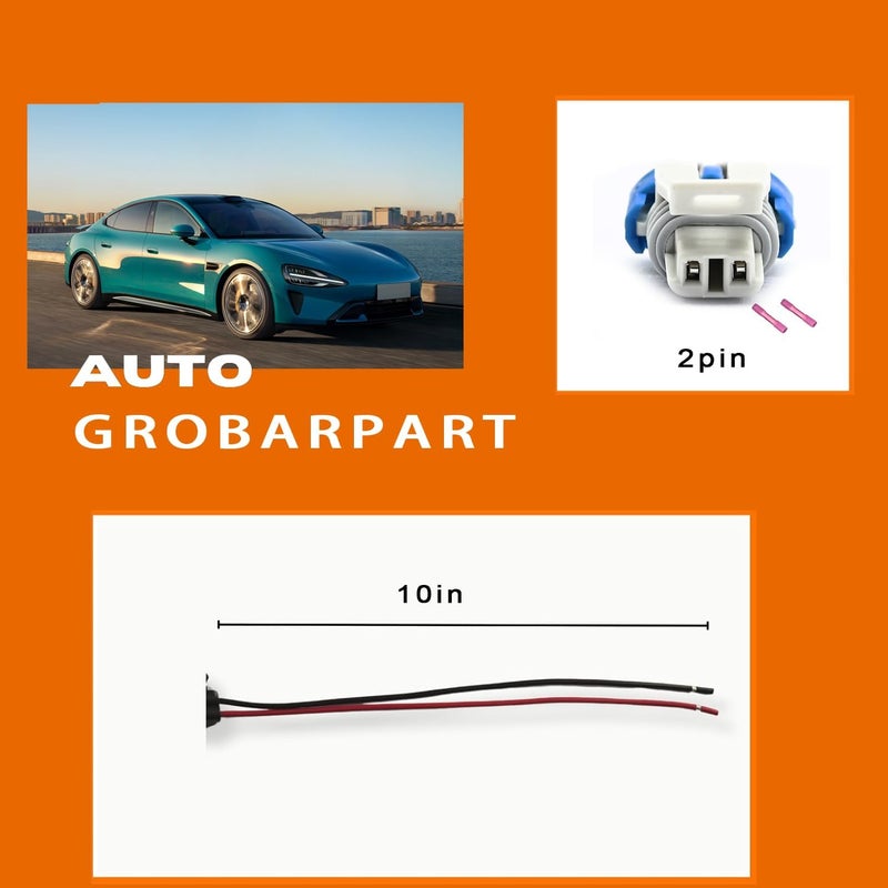 GROBARPART 15035084 A/C Clutch Cycle Switch Connector Fit for Chevy Silverado Tahoe Suburban Express, Fit for Gmc Safari Savana Yukon, Air Conditioner Pressure Sensor Switch Replace# 1132749 - Image 3